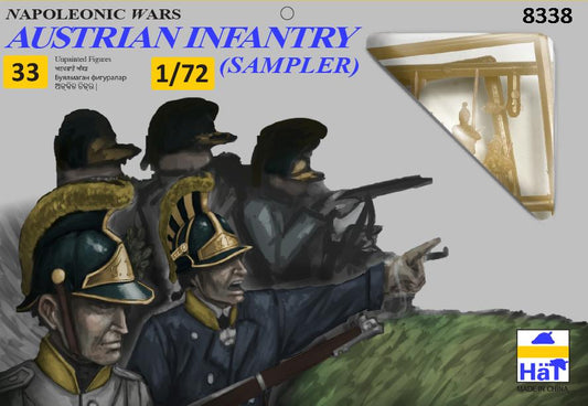 HAT Industrie 8338 1:72 Napoleonic Austrian Infantry Sampler