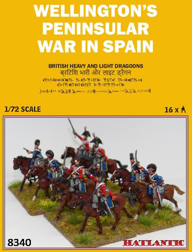 HAT Industrie 8340 1:72 British Heavy and Light Dragoons Sampler