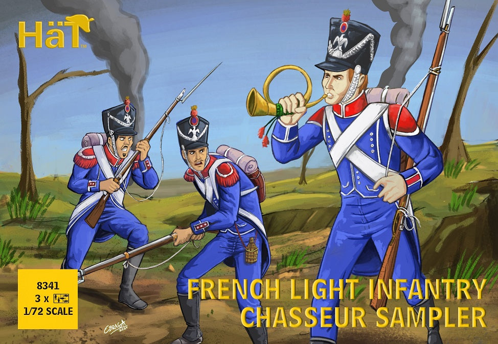 HAT Industrie 8341 1:72 French Light Infantry Chasseur Sampler