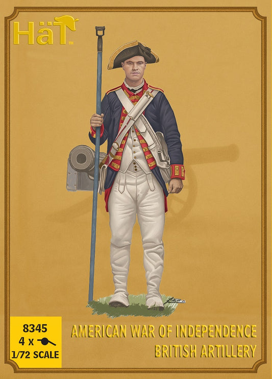 HAT Industrie 8345 1:72 American War of Independence British Artillery