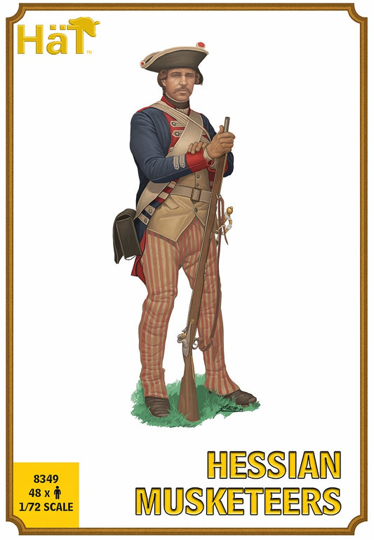 HAT Industrie 8349 1:72 Hessian musketeers American War Of Independence