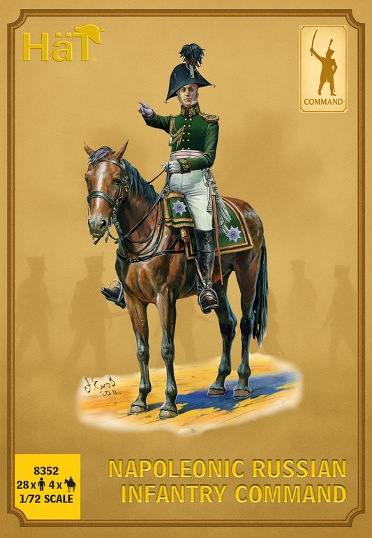HAT Industrie 8352 1:72 Napoleonic Russian infantry Command