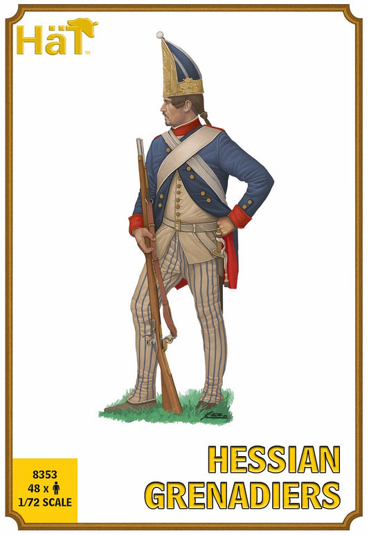 HAT Industrie 8353 1:72 Hessian Grenadiers American War Of Independence