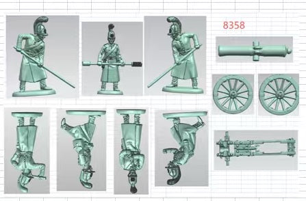 HAT Industrie 8358 1:72 1805 Russian Horse Artillery