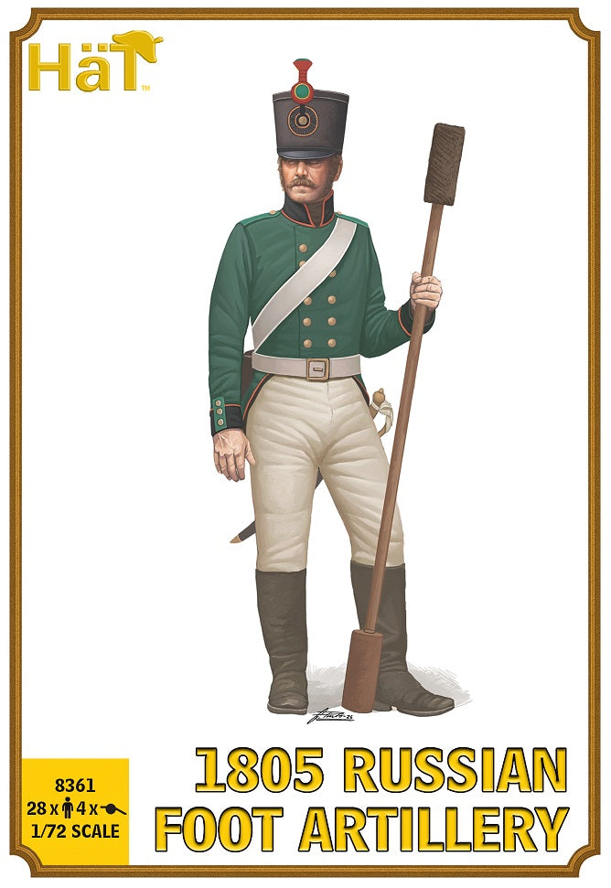 HAT Industrie 8361 1:72 1805 Russian Foot Artillery
