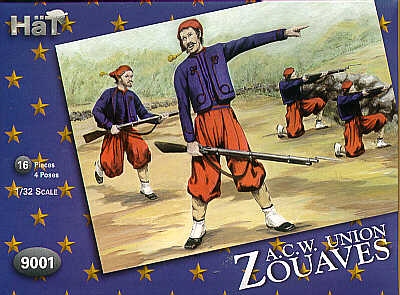 HAT Industrie 9001 1:32 American Civil War Union Zouaves