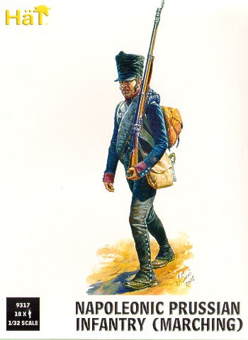 HAT Industrie 9317 1:32 Prussian Infantry (Marching)