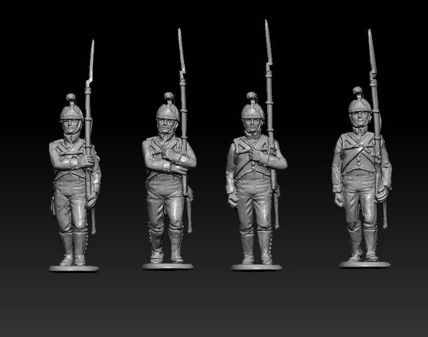 HAT Industrie 9326 1:32 Napoleonic Austrian Infantry Marching