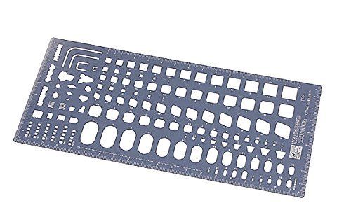 Hasegawa TP08  Cutting Template D Square Type