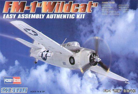 Hobby Boss 80221 1:72 General-Motors FM-1 Wildcat 'Easy Build'