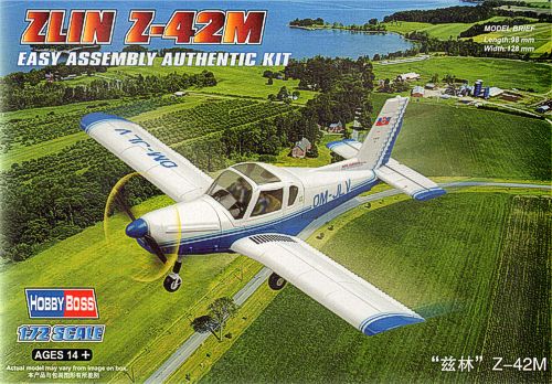 Hobby Boss 80231 1:72 Zlin Z-42m