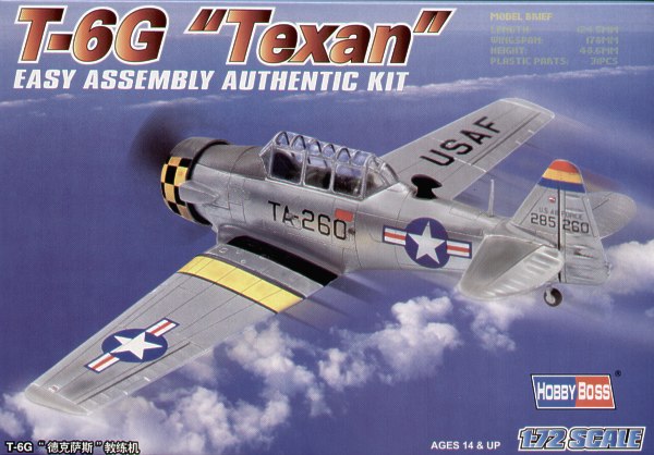 Hobby Boss 80233 1:72 North-American T-6G Texan