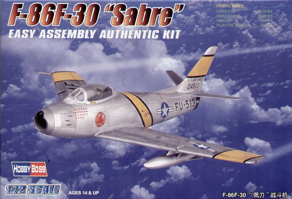 Hobby Boss 80258 1:72 F-86F-30 Sabre