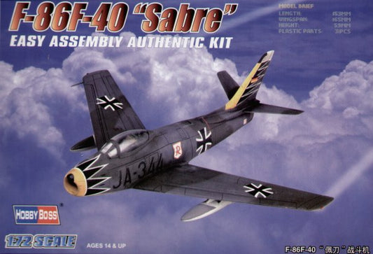 Hobby Boss 80259 1:72 North-American F-86F-40 Sabre