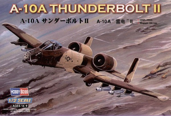 Hobby Boss 80266 1:72 Fairchild A-10A Thunderbolt II Single Seat