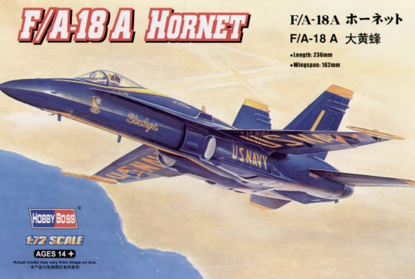 Hobby Boss 80268 1:72 McDonnell-Douglas F/A-18A Hornet