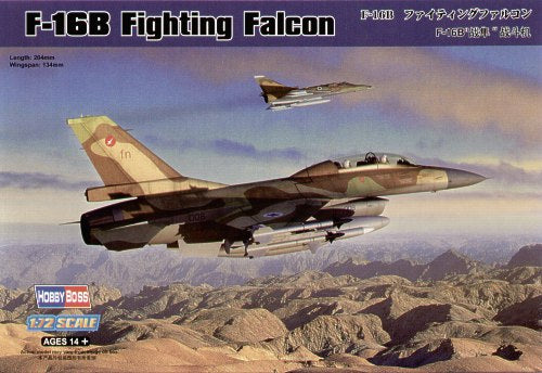 Hobby Boss 80273 1:72 F-16B Fighting Falcon