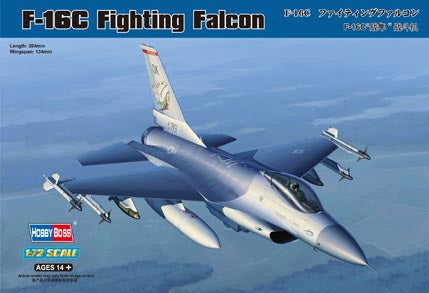 Hobby Boss 80274 1:72 Lockheed-Martin F-16C Fighting Falcon.