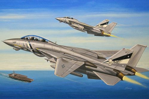 Hobby Boss 80278 1:72 Grumman F-14D Tomcat Super Tomcat