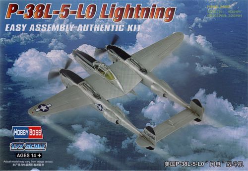 Hobby Boss 80284 1:72 Lockheed P-38L-5-LO Lightning