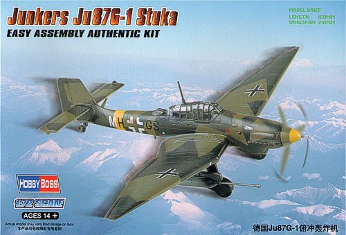 Hobby Boss 80287 1:72 Junkers Ju-87G-1 'Stuka'