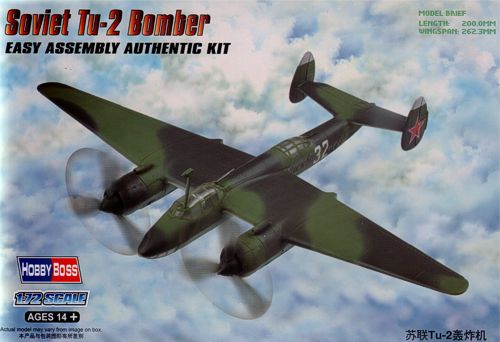 Hobby Boss 80298 1:72 Tupolev Tu-2 Soviet Bomber