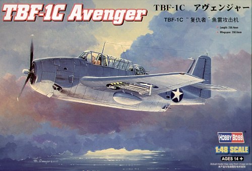 Hobby Boss 80314 1:48 Grumman TBF-1C Avenger