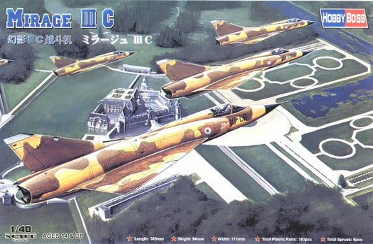 Hobby Boss 80315 1:48 Dassault Mirage IIIC