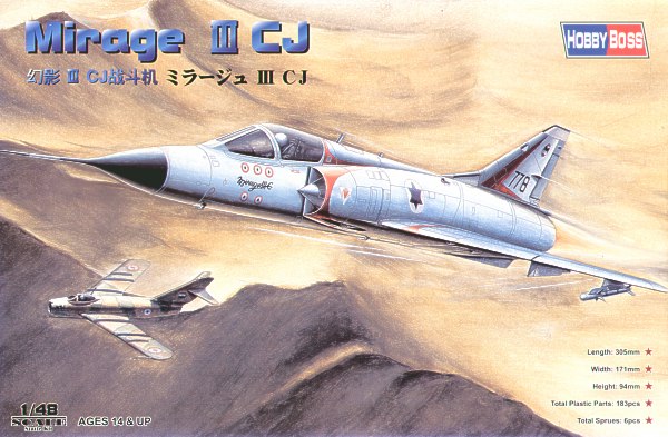 Hobby Boss 80316 1:48 Dassault Mirage IIICJ