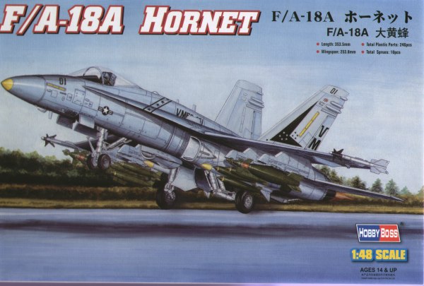 Hobby Boss 80320 1:48 McDonnell-Douglas F/A-18A Hornet