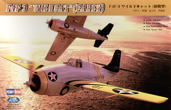 Hobby Boss 80326 1:48 Grumman F4F-3 Wildcat (Early)