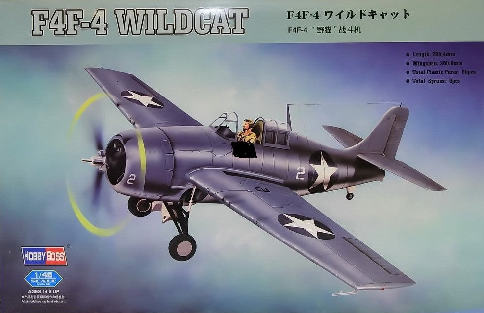 Hobby Boss 80328 1:48 Grumman F4F-4 Wildcat