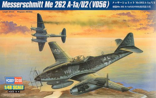 Hobby Boss 80374 1:48 Messerschmitt Me-262A-1a V056