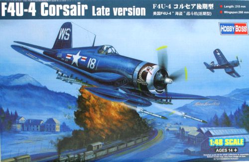 Hobby Boss 80387 1:48 Vought F4U-4 Corsair Late Version