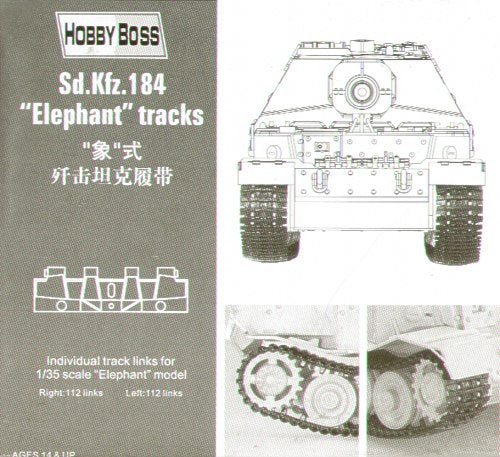 Hobby Boss 81006 1:35 Sd.Kfz.184 'Elephant' Injection Moulded Tracks