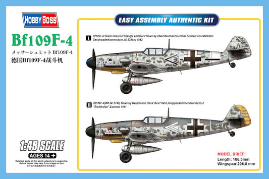 Hobby Boss 81749 1:48 Messerschmitt Bf-109F-4