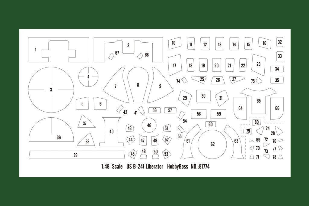 Hobby Boss 81774 1:48 Consolidated B-24J Liberator