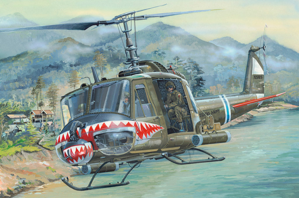 Hobby Boss 81806 1:18 Bell UH-1 Huey B