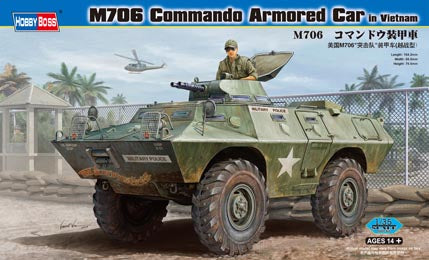 Hobby Boss 82418 1:35 M706 Commando Armoured Car Vietnam