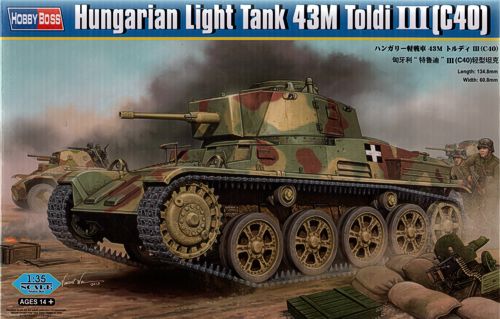 Hobby Boss 82479 1:35 Hungarian Light Tank 43M Toldi III (C40)