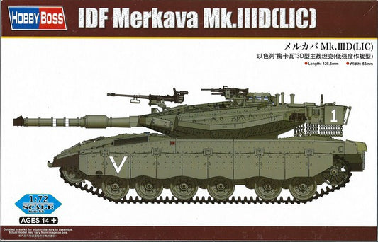 Hobby Boss 82917 1:72 IDF Merkava Mk.IIID (LIC)