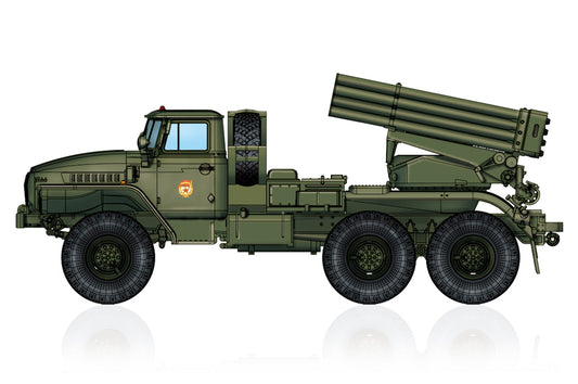 Hobby Boss 82931 1:72 BM-21 Grad Miultiple Rocket Launcher