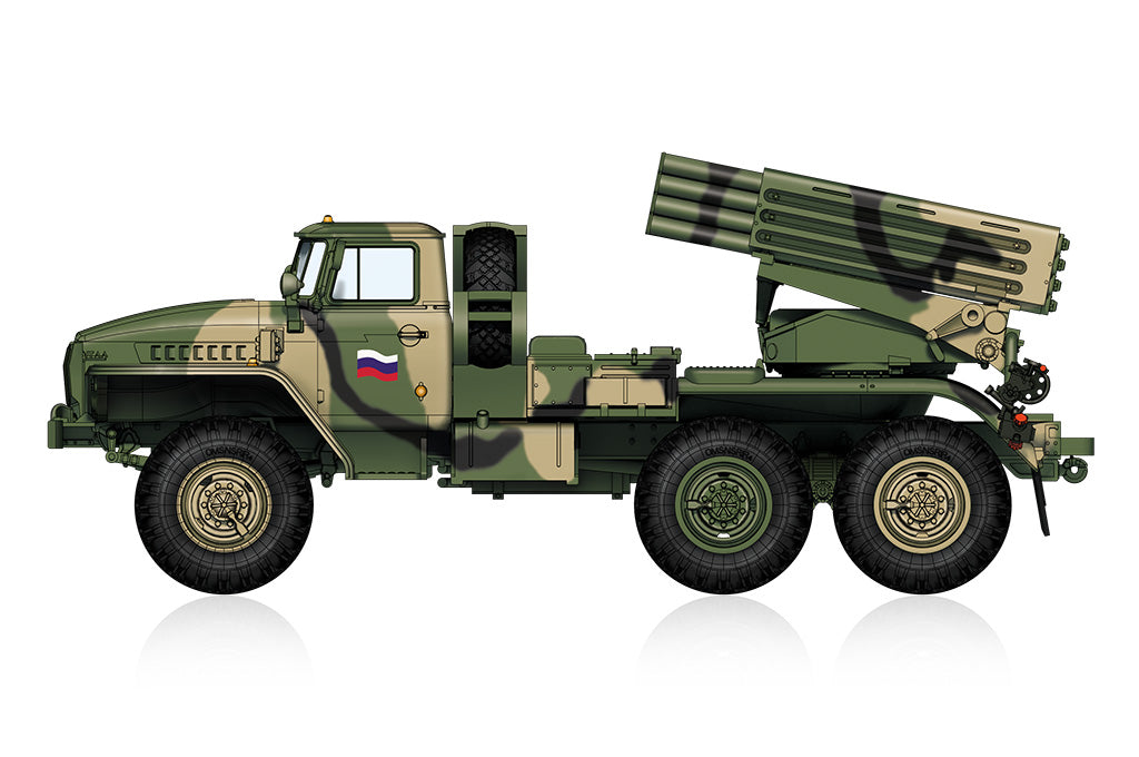 Hobby Boss 82932 1:72 Russian BM-21 Grad Late Version