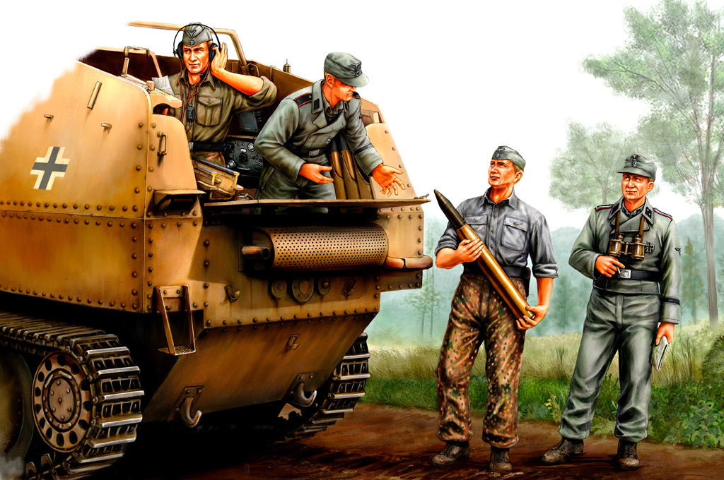 Hobby Boss 84402 1:35 German Self Propelled Gun (SPG) Crew