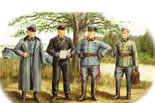 Hobby Boss 84406 1:35 German Officers (WWII)