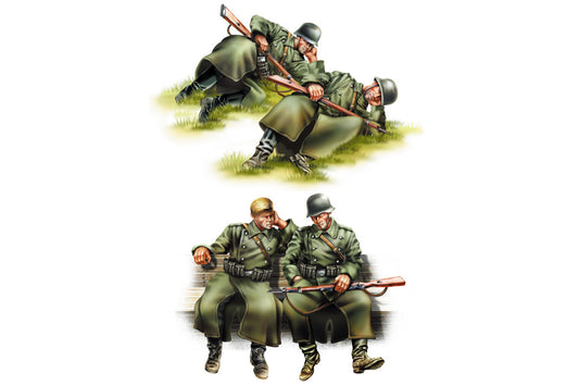 Hobby Boss 84420 1:35 German Infantry - Taking a Rest