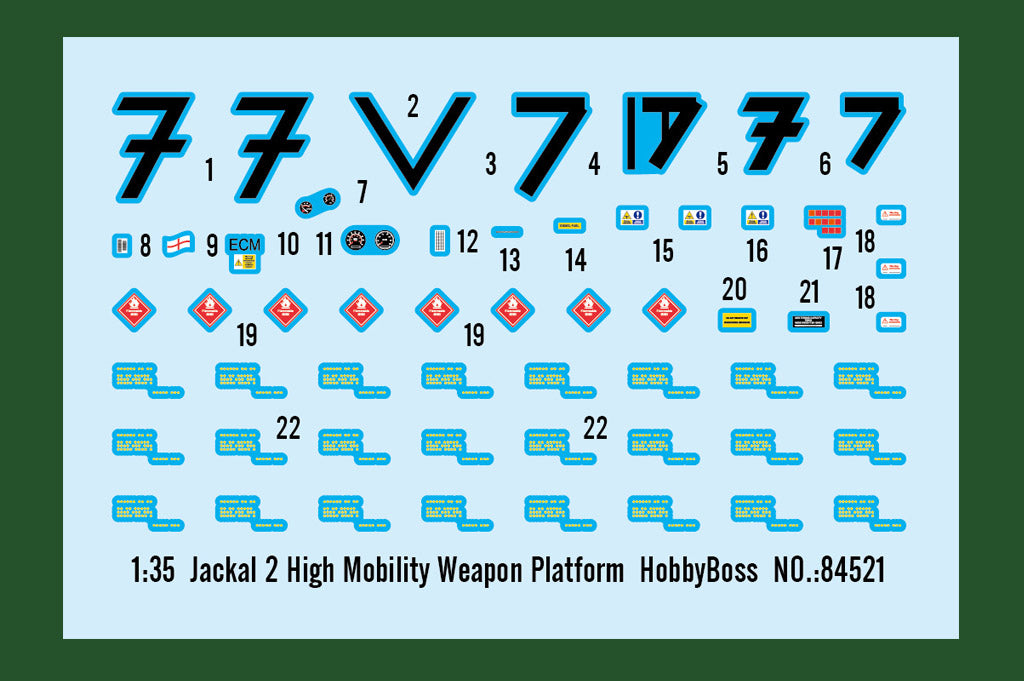 Hobby Boss 84521 1:35 JAckal 2 High Mobility Weapons Platform