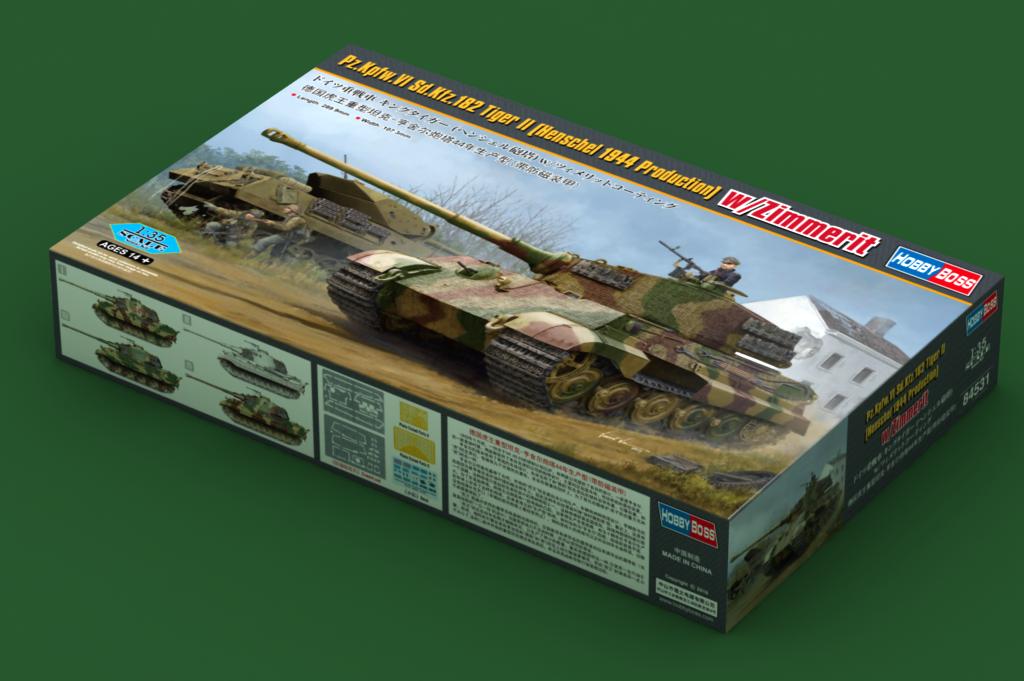 Hobby Boss 84531 1:35 Pz.Kpfw.VI Sd.Kfz.182 Tiger (Henschel)