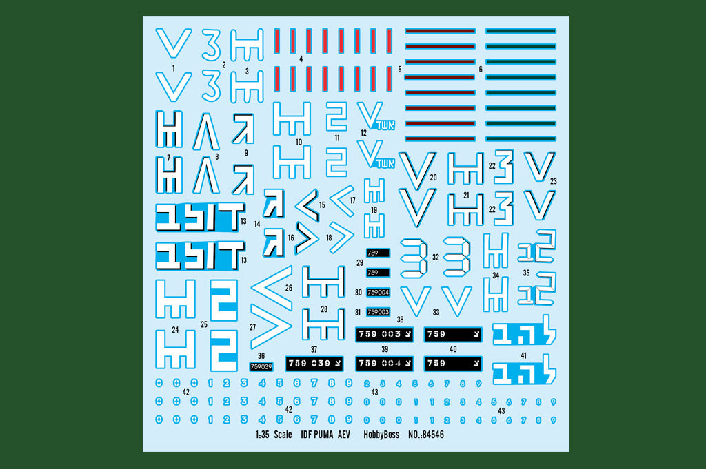 Hobby Boss 84546 1:35 IDF PUMA CEV