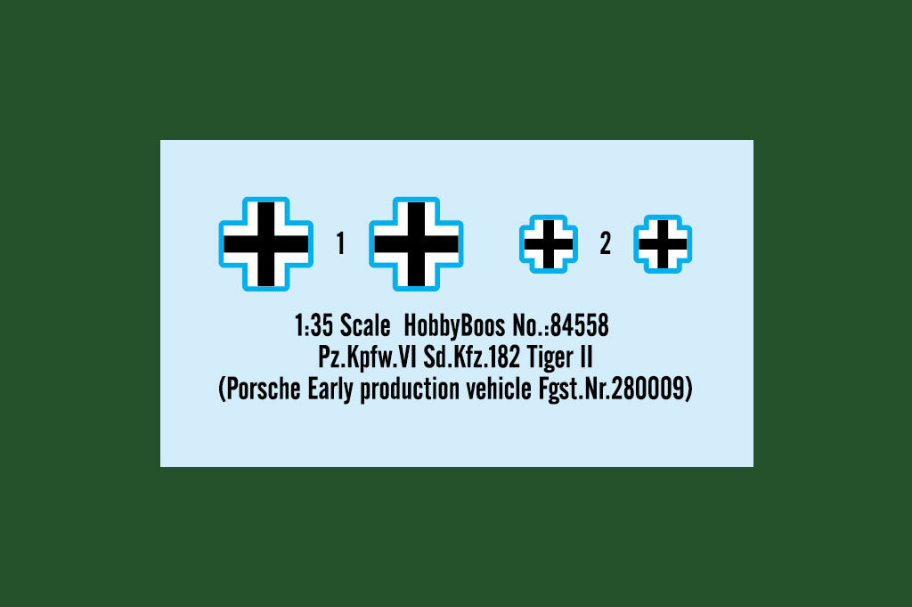 Hobby Boss 84558 1:35 Pz.Kpfw.VI Sd.Kfz.182 Tiger II